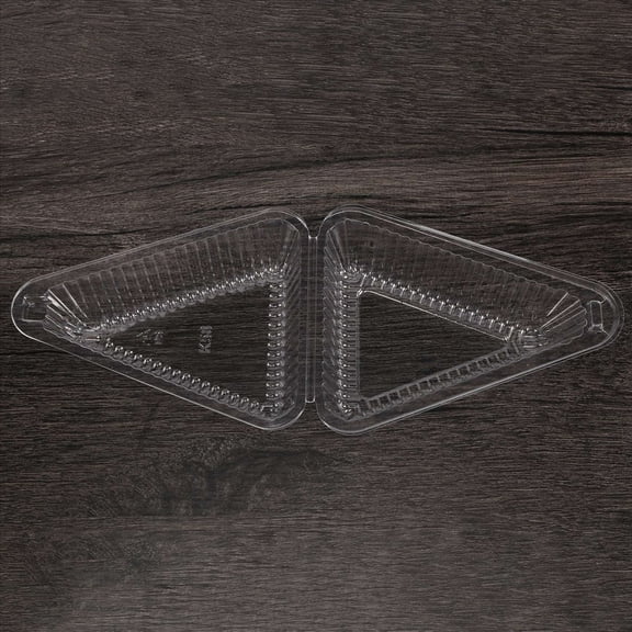 100Pcs Triangle Cheesecake Boxes Cake Box Triangle Pie Holders Cake Boxes for Bakery Party Wedding