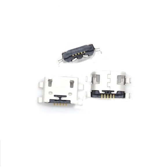 100Pcs Usb Dock Connector Contact Charger Charging Port Plug Jack For Redmi 5 4Pro 4 Pro 4X Y2 S2 Redmi Note 4 4A Note4