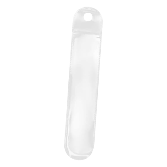 100Pcs Water Resistant Clear Pen Sleeve Fountain Pen Protectors Carrying Case For Gel Ink Pens Markers Writing Tool