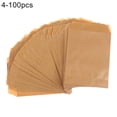 thumbnail image 1 of 100Pcs Wave Dot Candy Biscuit Popcorn Kraft Paper Packing Bags Pastry Pouch, 1 of 8