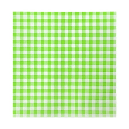 100Pcs Wax Paper Sheets for Food,Dry Waxed Deli Paper Variety Pack Checkered Food Basket Liners, Grease Resistant Sandiwch Wrapping Paper, Festive Design Deli Sheets For Party, Fair(Green,7.1x7.1")