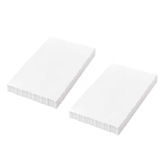 100Pcs White Cardstock Paper Laciness Design 5.9 x 3.9 inches / 15 x 10 cm Blank Postcard 250gsm Thick Paper for DIY Greeting Cards Business Report Cards Scrapbooks and Invitations