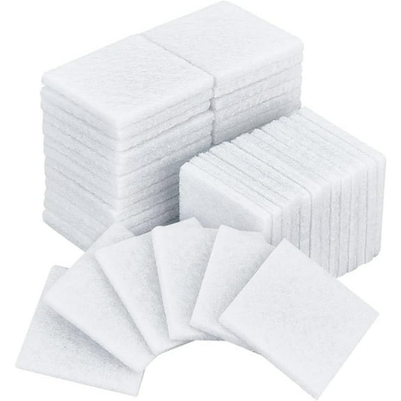 100Pcs White Humidifier Accessories,Essential Aromatherapy Pads,Air Purifier Replacement Refill Pads for Aromatherapy Essential Oil Diffuser Compatible with Humidifier(1x1x0.12In)