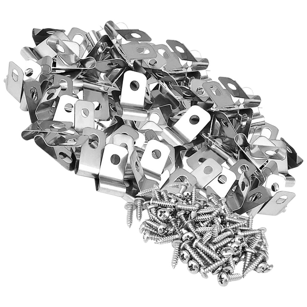 100Pcs Wire Cage Clips Heavy Duty Wire Fence Fastener Clamps Clips for