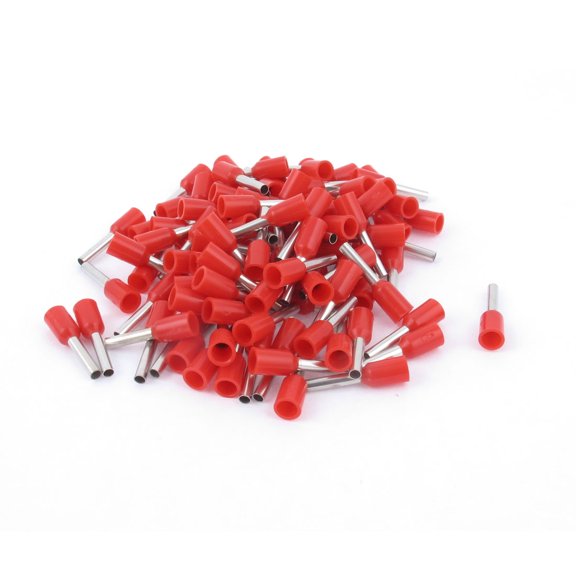 100Pcs Wire Crimp Connector Insulated Ferrule Pin Cord End Terminal AWG18
