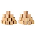 thumbnail image 1 of 100Pcs Wood Square Square Blank Wood Blocks for Puzzle Making, Crafts, and DIY Projects, 1 of 6