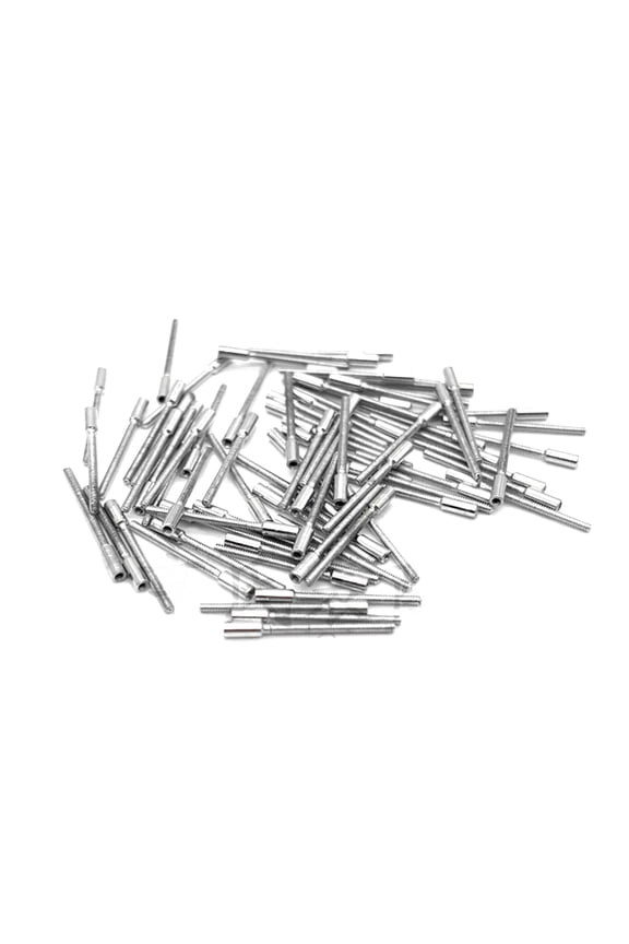 100Pcs Wrist Watch Winding Stem Replacement for Watch Movement Repair Parts, 11.5mm
