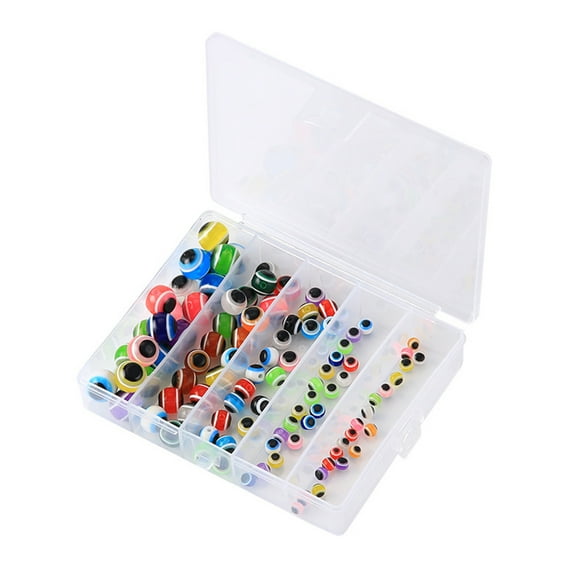 100Pcs/box Fish Eyes Bead Freshwater Lures Eyes Freshwater Fishing Lures Baits Fishing Lures Eyes 3D Fishing Lures Eyes