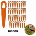 thumbnail image 1 of 100Pcs for STIHL Polycut 2-2 ABS Cutting Blades Lawn Mower Replacement Parts, 1 of 5