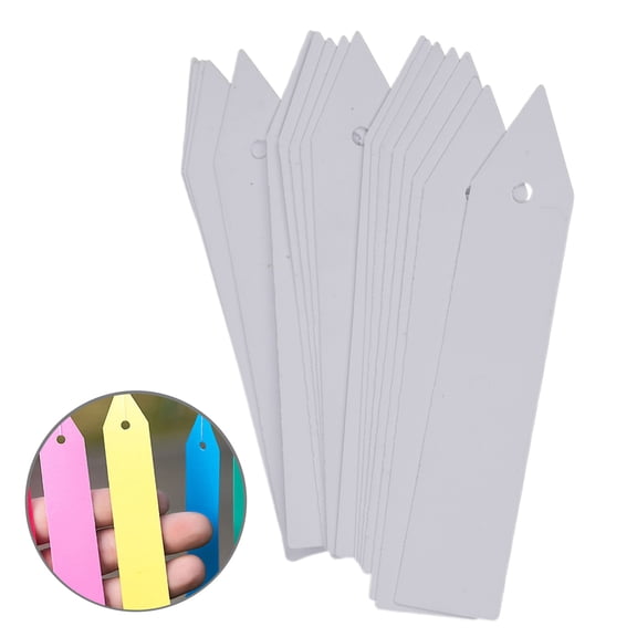 100Pcs/set Plastic Plant Name Labels for Garden Labels Markers Nursery Plant Labels Labels Plant Label Stakes