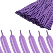 100Pcs thick long strip balloons, can DIY flexible animal shaped balloons, suitable for birthday parties