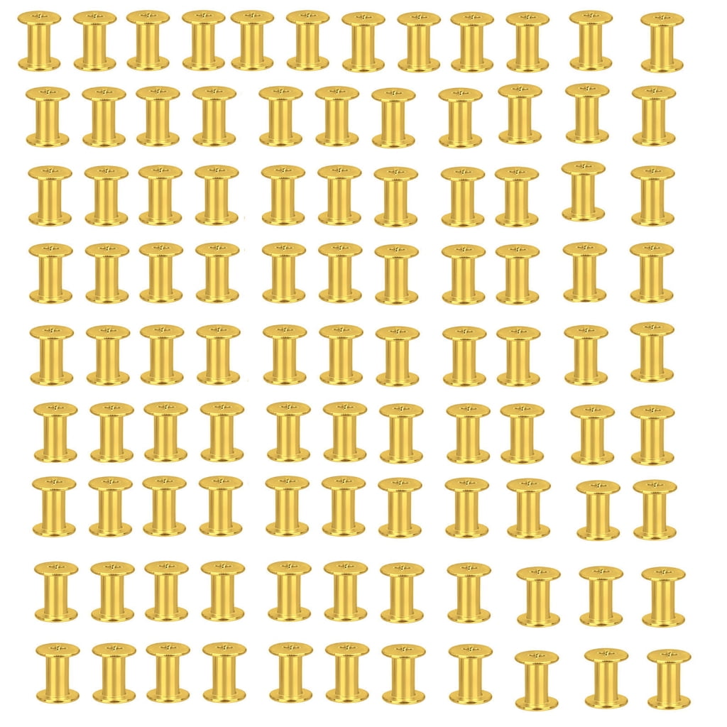 100Pieces Heavy Duty Rivets Nut Flat Thread Rivets Nutserts For ...