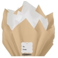 thumbnail image 1 of 100Sheets Parchment and White Gift Wrap Pom Pom Color Tissue Paper Mix with 12 To From Gift Tags & Twine, 1 of 1