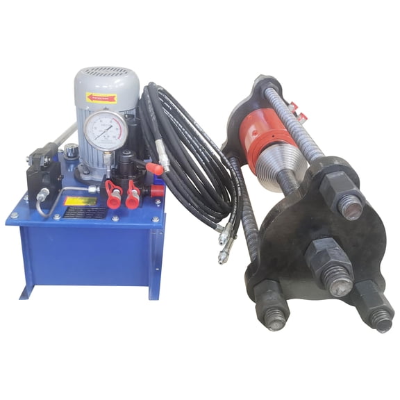 100T Crawler Pin Dismantling Machine Electric-Manual Chain & Bushing Press for Excavator Maintenance