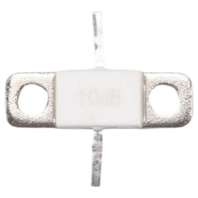 100W 10DB Fixed Flanged RF Attenuator DC-3GHz 50Ohm Low VSWR Coaxial Signal Reducer