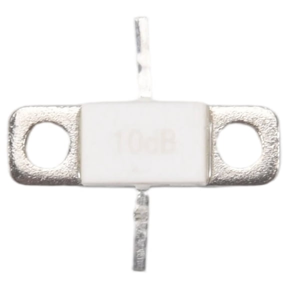 100W 10DB Fixed Flanged RF Attenuator DC-3GHz 50Ohm Low VSWR Coaxial Signal Reducer