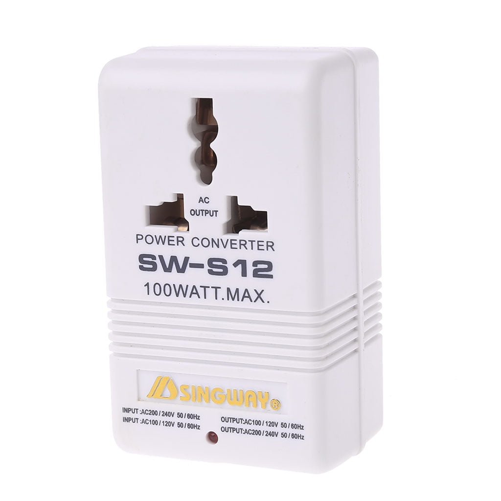 100W 110V/120V to 220V/240V Step-Up and Down Voltage Converter Transformer