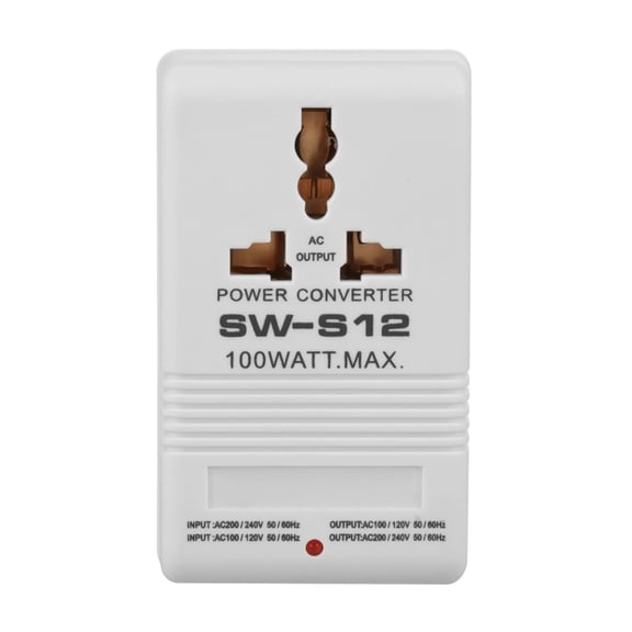 100W 110V/120V to 220V/240V StepUp&amp Down Voltage Converter Transformer (CN Standard Plug) Power Converter Voltage Converter