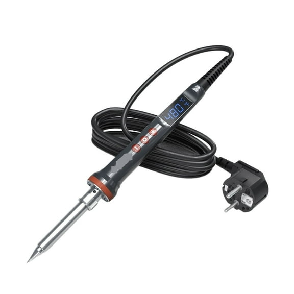 100W/200WDigital Electric Soldering Iron Kit Set Temperature Adjustable,Ceramic Heater Welding Solder With 4 Tips,Welding Tools