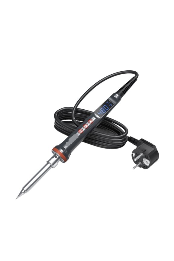 100W/200WDigital Electric Soldering Iron Kit Set Temperature Adjustable,Ceramic Heater Welding Solder With 4 Tips,Welding Tools