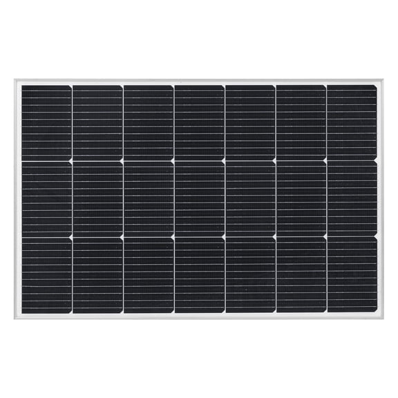 100W 23% High Efficiency Monocrystalline Solar Panel MC4 Connector IP65 Waterproof Aluminum Frame for RV Boat Car Off Grid Flat Roof