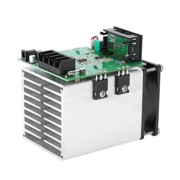 100W/250W Upgraded Electronic Load Meter 1-100V Input with Current Display Cooling Fan Temperature Protections