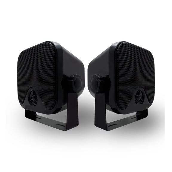 100W 4 Inch Wateproof Marine Box Speakers Motorcycle Car Outdoor Heavy Duty Speaker For Boat ATV UTV RZR Golf Carts Truck