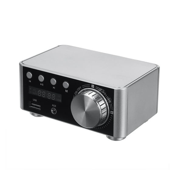 100W Audio HiFi Bluetooth 5.0 Power Class D Amplifier Tpa3116 Digital Amp Home Audio Car Marine USB AUX IN Mini Audio