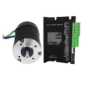 100W Brushless BLDC Motor 3000Rpm 5000Rpm 10000Rpm NEMA23 Three Phase DC 24V Brushless Motor Kit With RS485 Analog Drive for CNC ,Easy to Use - 10000RPM_60V