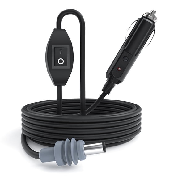 100W Car Charger for Starlink Mini, 3m Type-C to DC Cable with LED Display, Waterproof Power Adapter for RV, Car, Truck & Yacht