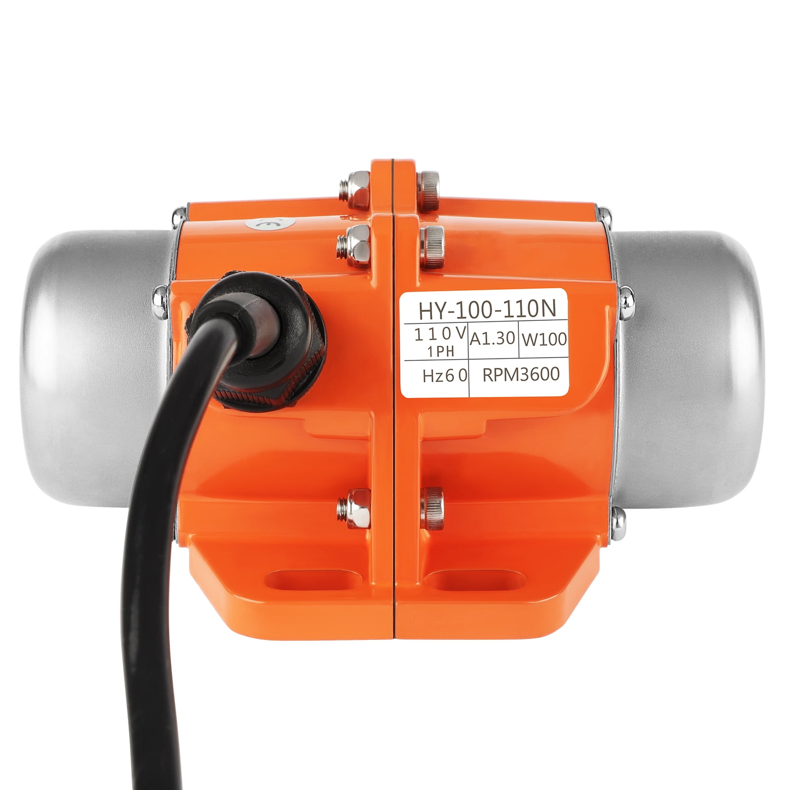 100W Concrete Vibrator Vibration Motor Single Phase AC 110V 3600RPM