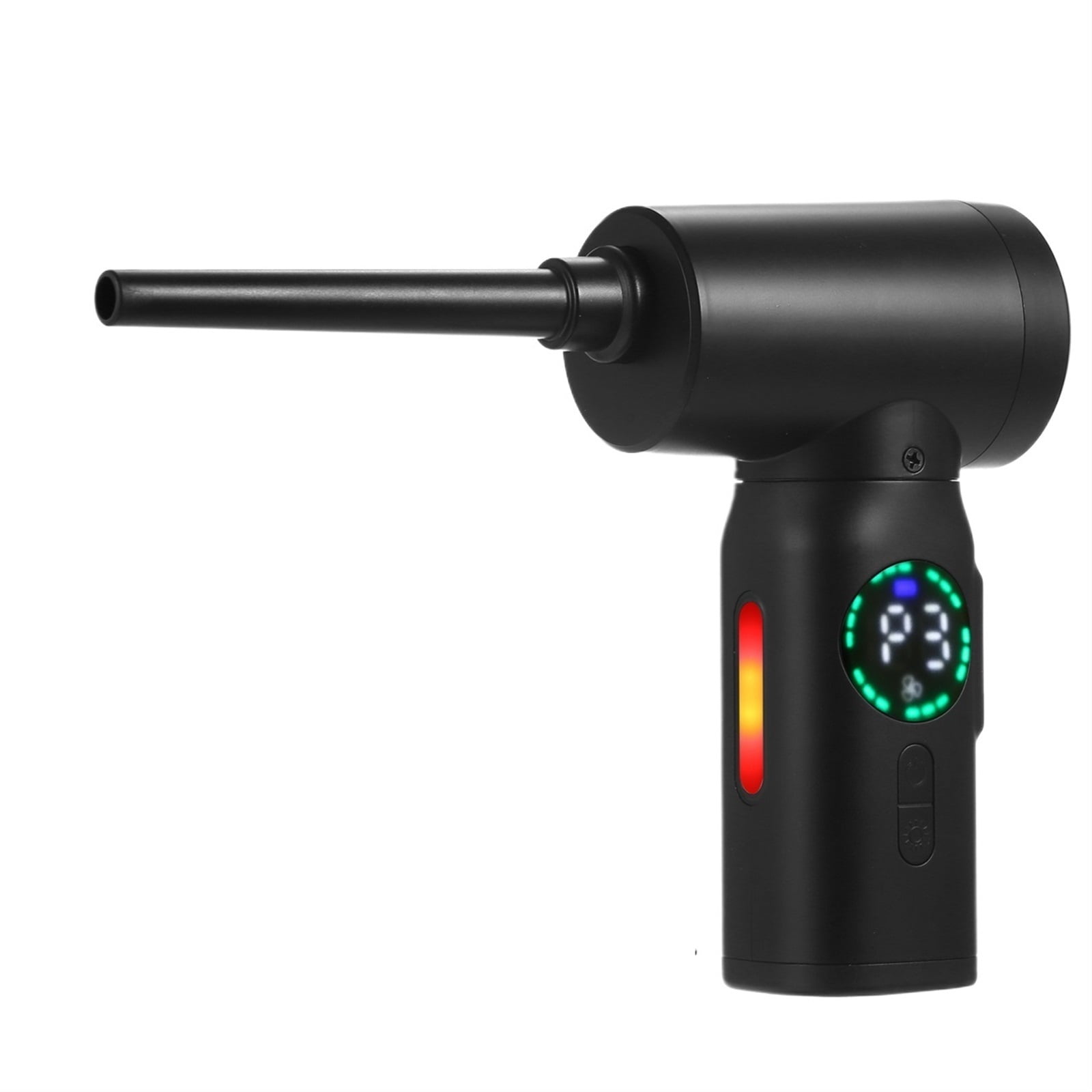 100W Cordless Air Blower Compressed Air Duster Cleaner With Emergency Light Electric Inflator Cleaning Tool Dust Blower ,Adjustable Speed