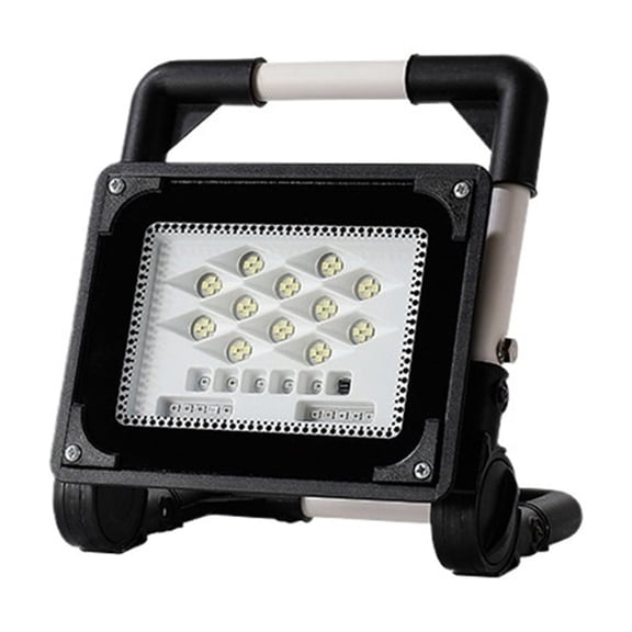 100W Flood Light LED Reflector Outdoor Floodlight COB Spotlight Searchlight Garden Lamp With 18650 Battery & Charger