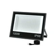 thumbnail image 1 of 100W Flood Lights, 13500lm Bright LED Work Light with Plug, Daylight White LED Flood Light Outdoor, IP66 Waterproof Security Garage Porch Warehouse Garden Yard Light (1 Pack), 1 of 7