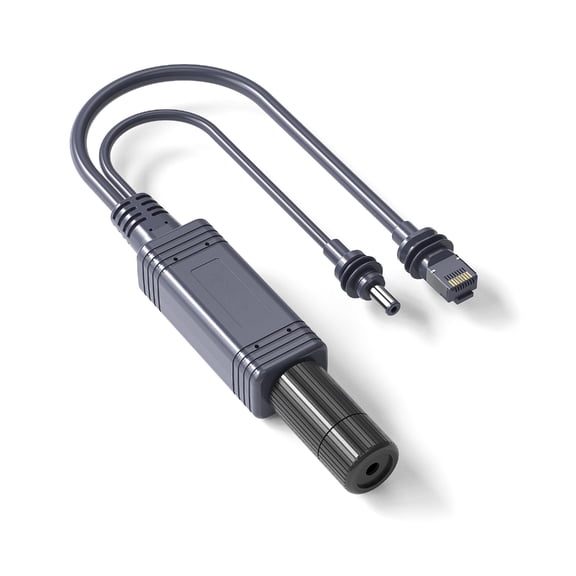 100W Isolated Gigabit Power Over Ethernet Splitter RJ45 Interfaces Power Output 1000Mbps Speed For Dishy Data Transmissi