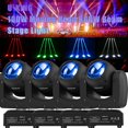 thumbnail image 1 of 100W LED Beam 4in1 RGBW Moving Head DMX Stage Light Disco Wedding Spotlight Show 4 Pcs, 1 of 9
