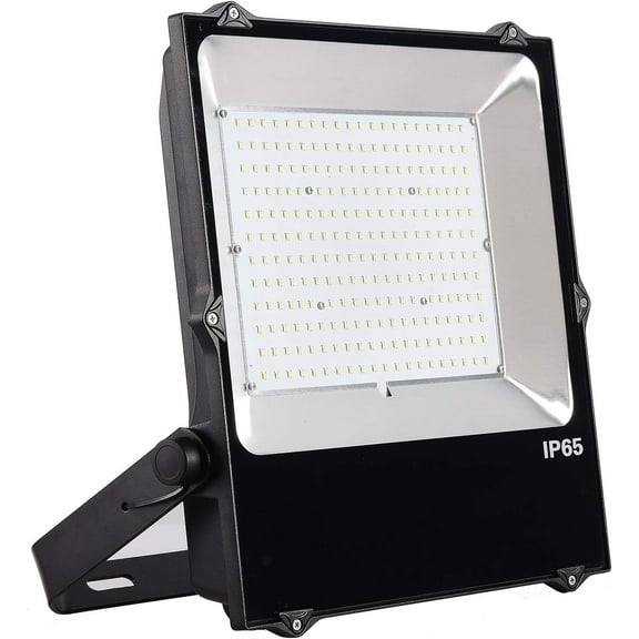 100W LED Flood Lights, 14000LM 5000K Daylight, 250W-300W MH/HPS Equiv. IP65 Waterproof, Outdoor Security Floodlights for Backyard, Garden, Playground ETL DLC