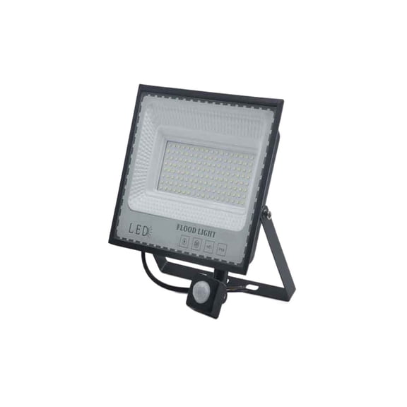 100W LED Floodlights Human Body Sensor Induction Flood Lights Spot Light 50W 30W Adjustable Outdoor Light - Wide Angle Beam