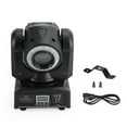 thumbnail image 1 of VIPQV  100W LED Stage Lighting with DMX512, Sound Control, 15 Colors and 8 Gobos, Moving Head DJ Lights for Party Bar Wedding, 4 Pack, 1 of 8