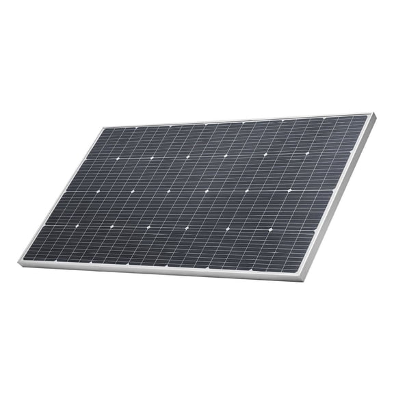 100W Monocrystalline Solar Panel, 23% High-Efficiency Mono PV Module, IP65 Waterproof, MC4 Output, for RV Boat Car Off-Grid