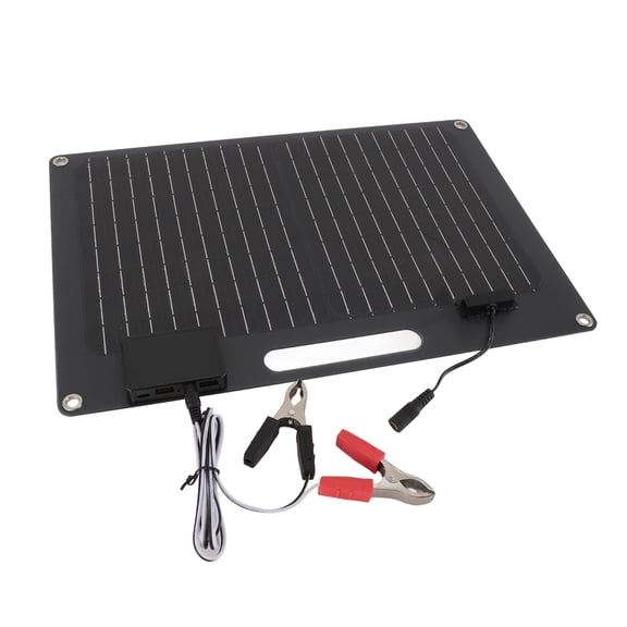 100W Portable Solar Panel 12V 24V Dual USB High Efficiency Charger for RV Boat Camping