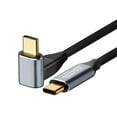 thumbnail image 1 of 100W Right Angle USB C to USB C Cable,0.5M-3M USB C to C Type-C Fast Charging, 1 of 5
