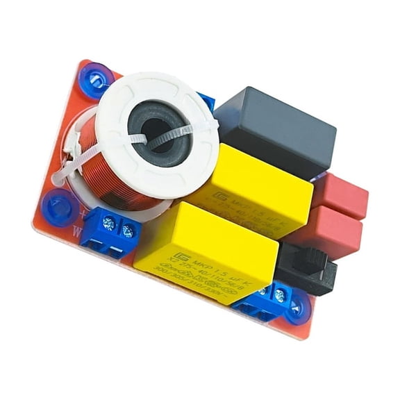 100W Tweeter Bass 2 Way Crossover Board Frequency Divider Loudspeaker Filter Replace for KTV Stage Loudspeaker Accessori