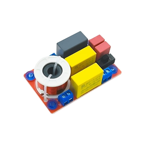 100W Tweeter Bass Sound Frequency Divider 2 Way Crossover Filters Crossover Divider for KTV Stage Loudspeaker Accessories