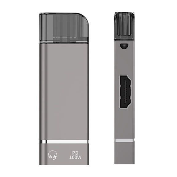 100W Type-C to HDMI-compatible 4K 60Hz Projection PD Charging Capability