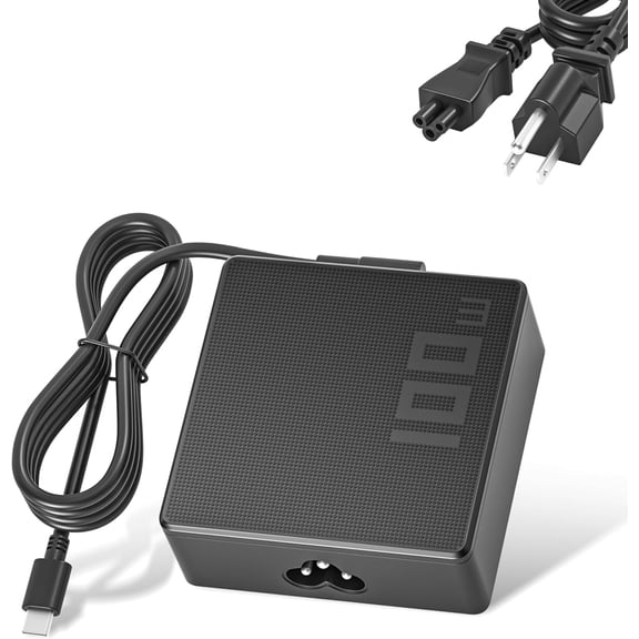 100W USB C Battery Charger Compatible with DJI Air 3 / 3S, Avata 2, Mavic 3 Pro / Cine / Classic, Mini 4 3 Pro / 3 Drone, RC2 RC Pro Remote Controller, Goggles 2 Battery Type C Power Adapter