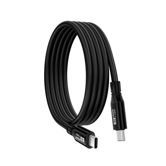 100W USB C to USB C Charging Cable,USB C Fast Charging Wire Line 20Gbps Data Sync for Laptops and Smartphones