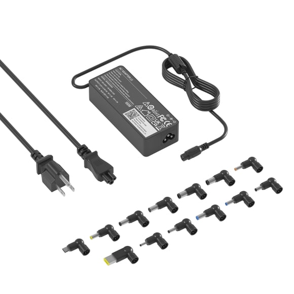 100W 90W Universal Laptop Charger with USB-C, Compatible with Lenovo, HP, ASUS, Dell, MSI, Acer, Toshiba, Gateway, Samsung, Chromebook, Vivobook, Ultrabook, ThinkPad, Inspiron Monitor AC Adapter