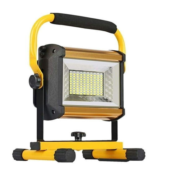 100W Waterproof Flood Light Outdoor Reflector LED External Projector RGB Spotlight Searchlight Rechargeable ,Power Saving
