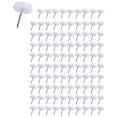 thumbnail image 1 of 100X 14Mm Felt Feet Pad Skid Glide Nail Protector Furniture Chair Table Leg, 1 of 3